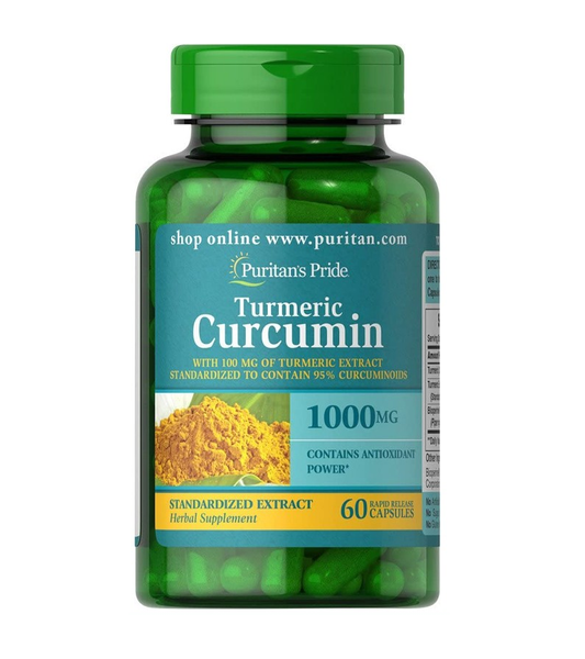 Turmeric Curcumin 1000 mg - 60 capsules