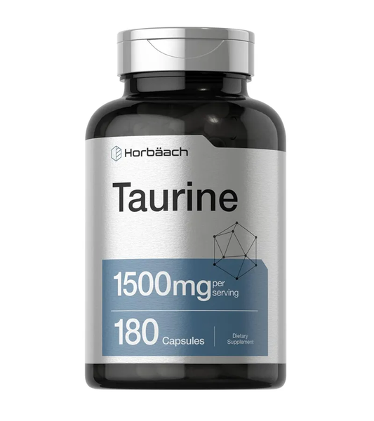 Taurine 1500mg - 180 Capsules