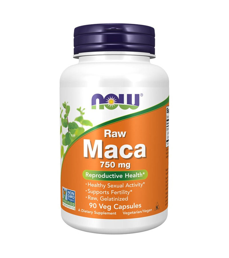 Maca 750 mg Raw - 90 Veg Capsules
