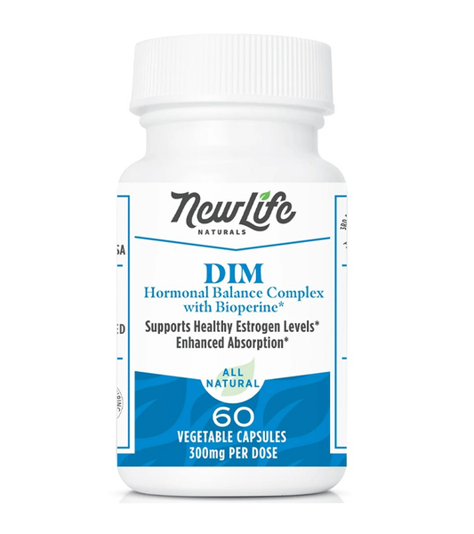DIM - Hormone Balance for Women and Men 300mg - 60 Capsules