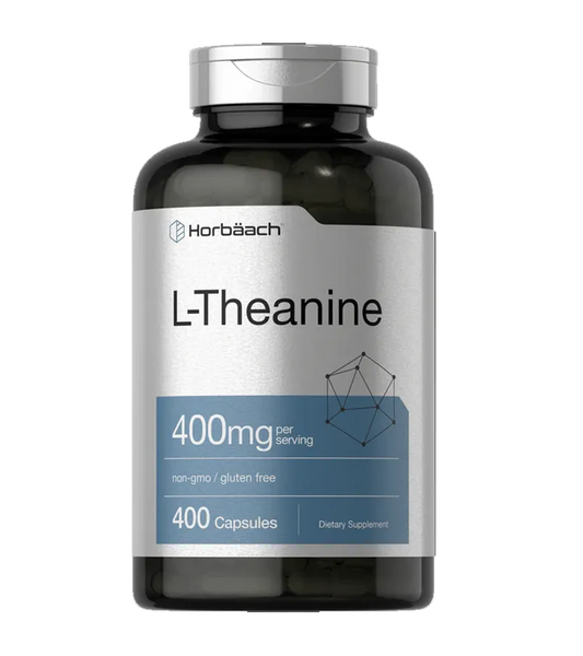 L-Theanine 400mg per serving - 400 Capsules