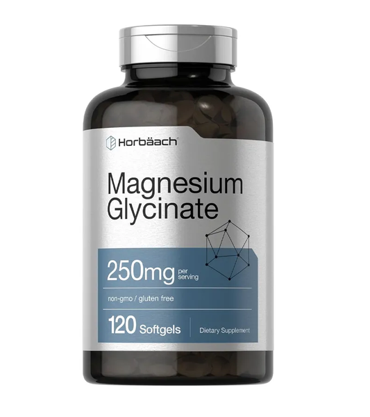 Magnesium Glycinate 250mg - 120 Softgels
