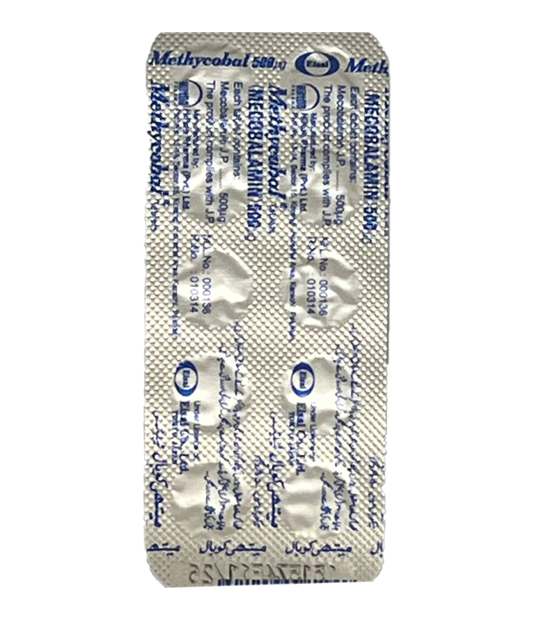 METHYCOBAL 500 mcg - One Strip (10 Tablets)