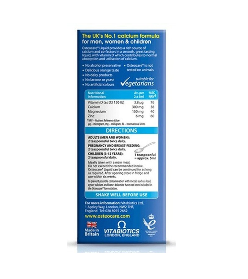 Osteocare liquid 200 ml