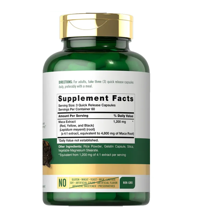 Maca Root 4800 mg - 180 Caps