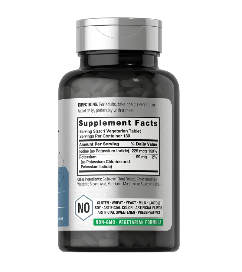 Potassium Plus Iodine - 180 Tablets