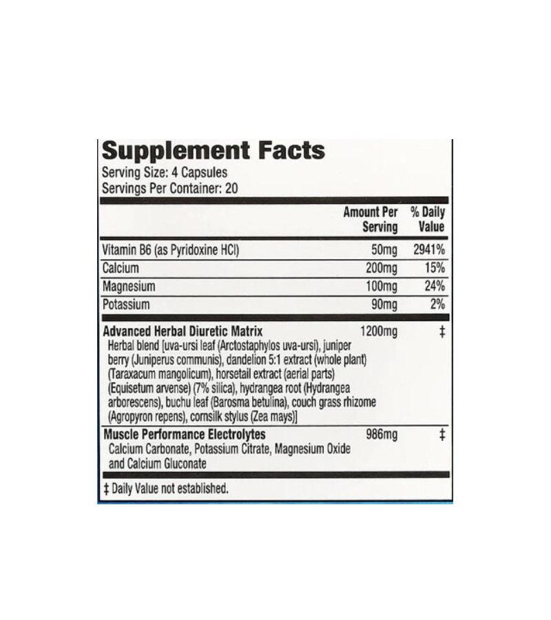 Xpel Mhp Maximum Strength Diuretic - 80 Capsules