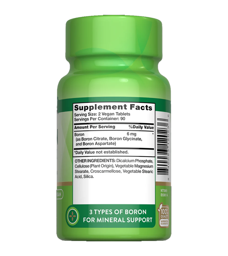 Triple Action Boron Complex 6 mg - 180 tablets