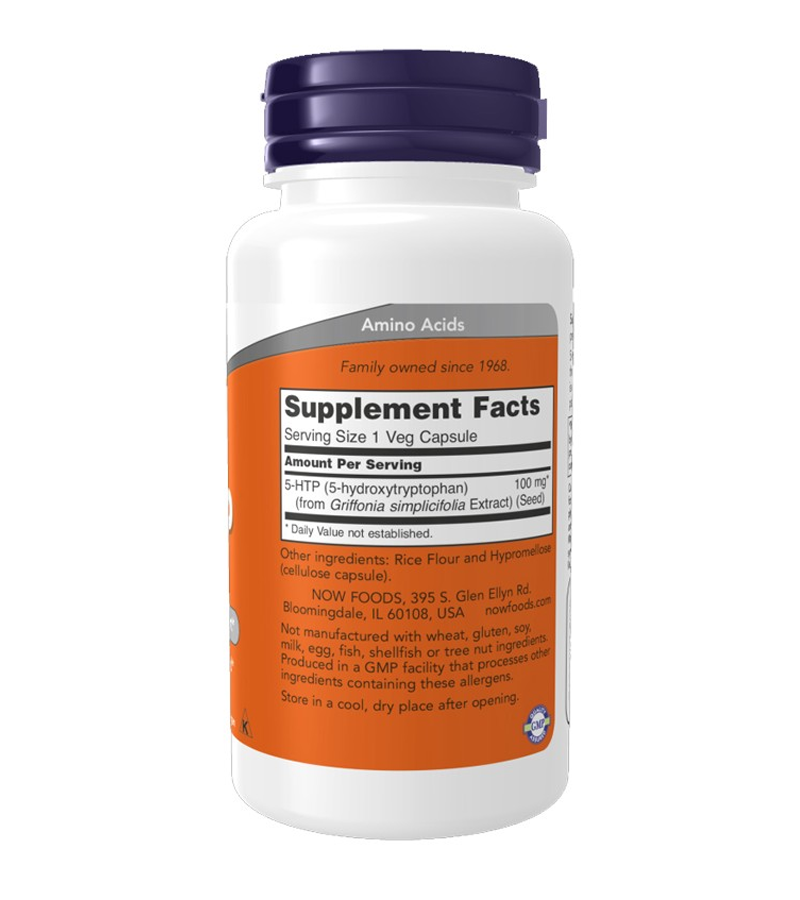 5-HTP 100 mg - 60 Veg Capsules