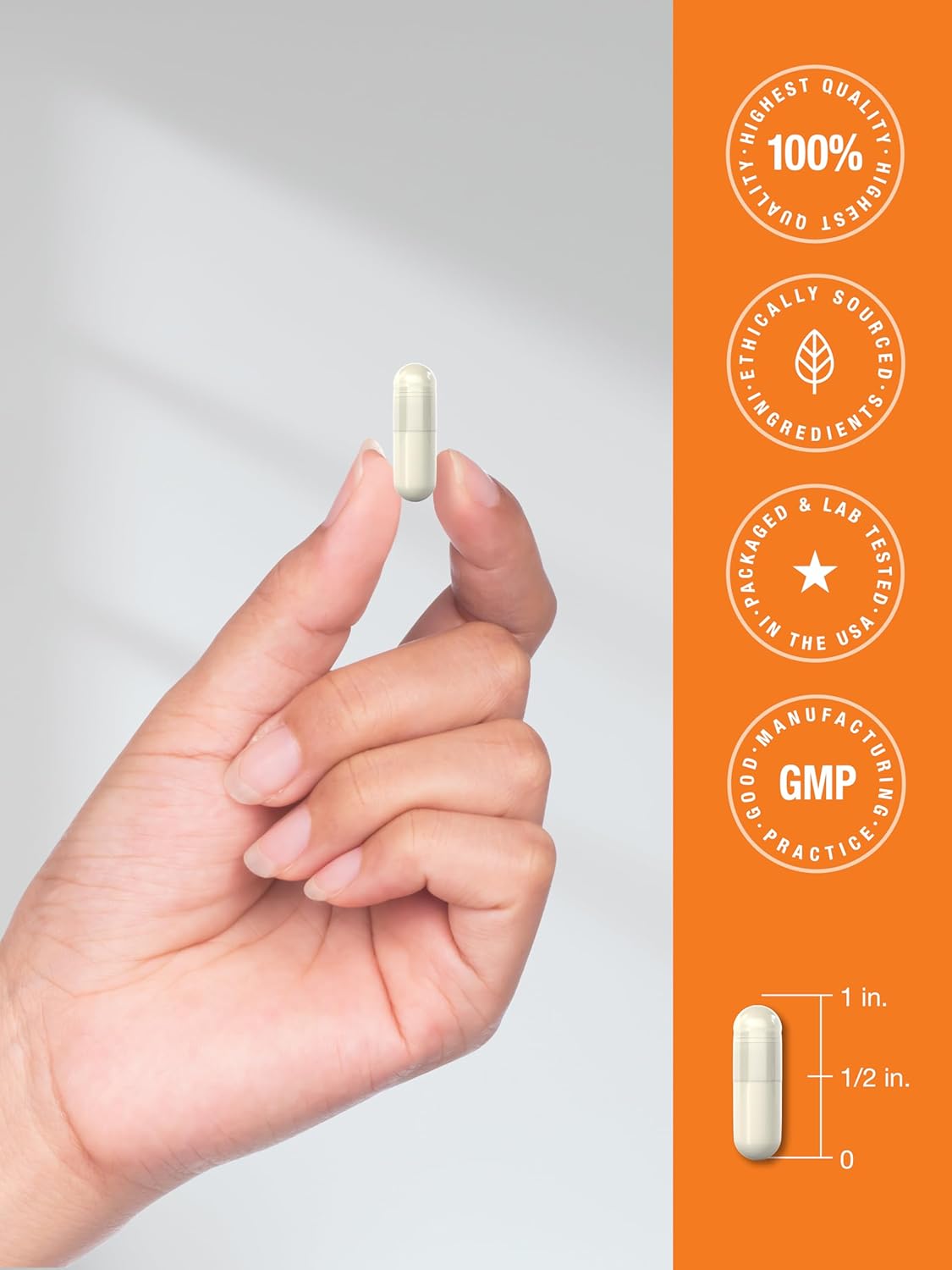 Vitamin K2, D3 5000 IU With Magnesium, Zinc & Quercetin - 120 Capsules