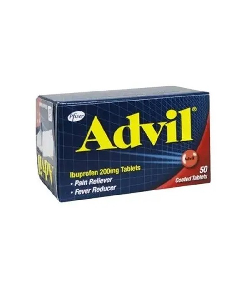Advil 200mg - 50 Tablets