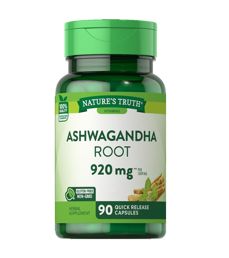 Ashwagandha Root 920 mg - 90 Quick Release Capsules