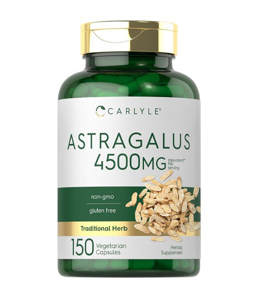 Astragalus Root - 4500mg per serving - 150 Capsules