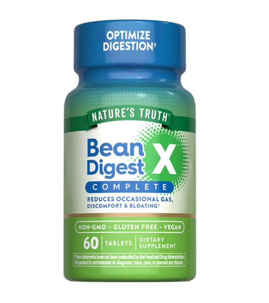 Bean Enzyme Digest X Complete - 60 Tablets