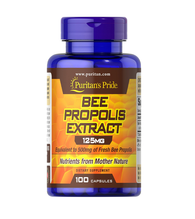 Bee Propolis 500 mg -100 Capsules