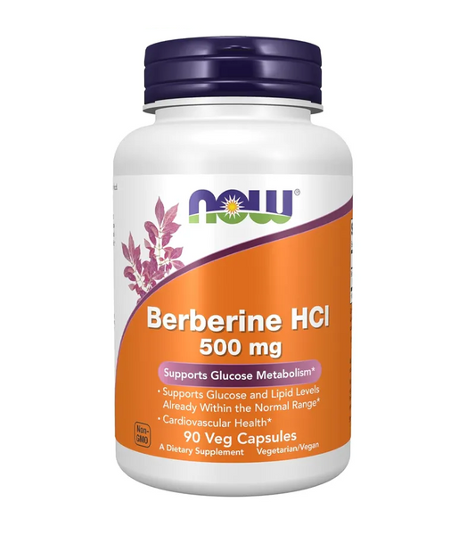 Berberine HCL 500 mg - 90 Veg Capsules
