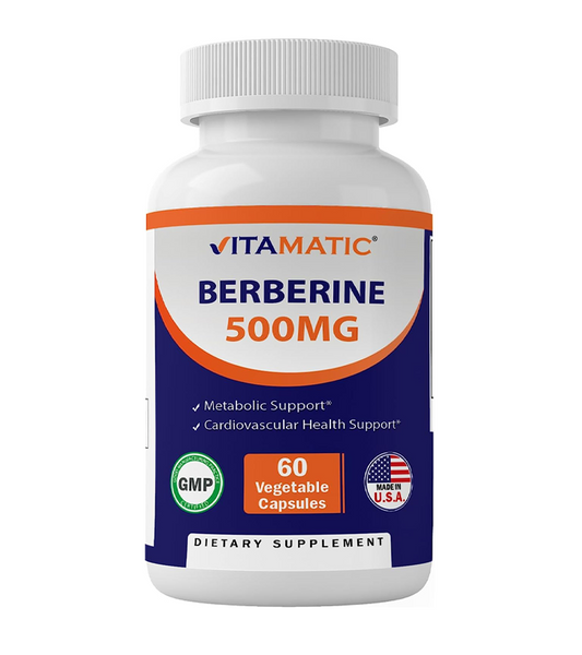 Berberine 500 mg - 60 Capsules