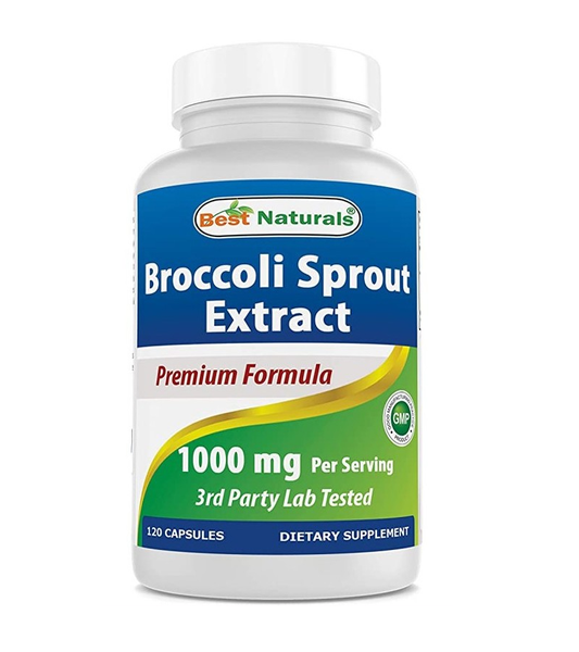 Broccoli Sprouts Extract , 1000 mg, 120 Count