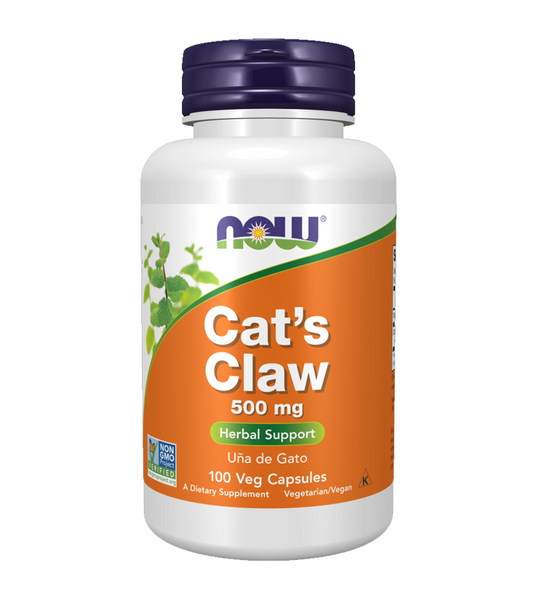 Cat's Claw 500 mg - 100 Veg Capsules