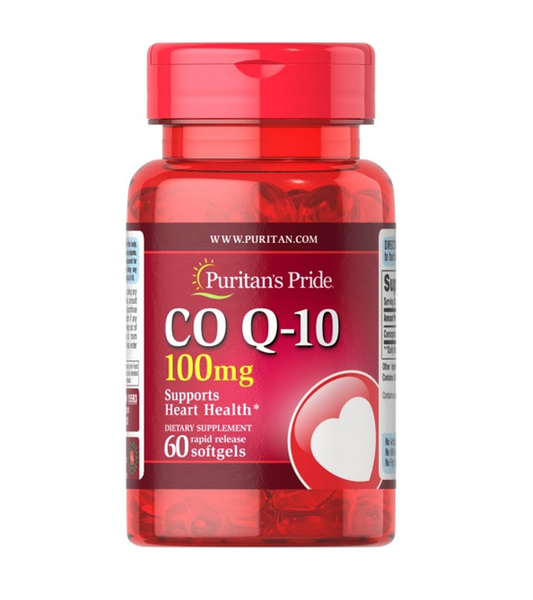 CoQ-10 100MG - 60 Softgels