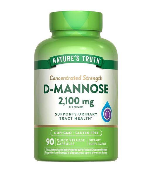 D-Mannose - Urinary Tract Health 2100 mg - 90 Capsules