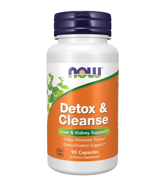Detox & Cleanse - Liver and Kidney Support - 90 Veg Capsules
