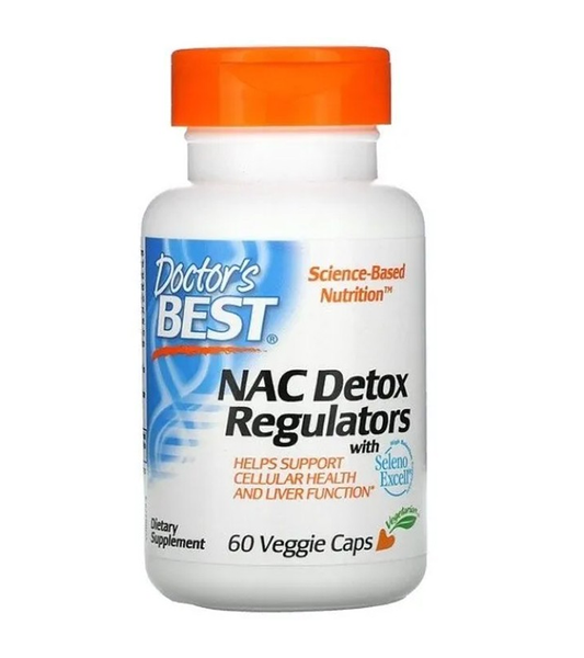 Doctors Best NAC Detox Regulators - 60 veg caps