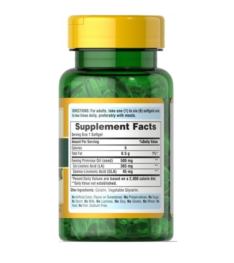 Evening Primrose Oil 500 ml /100 softgels