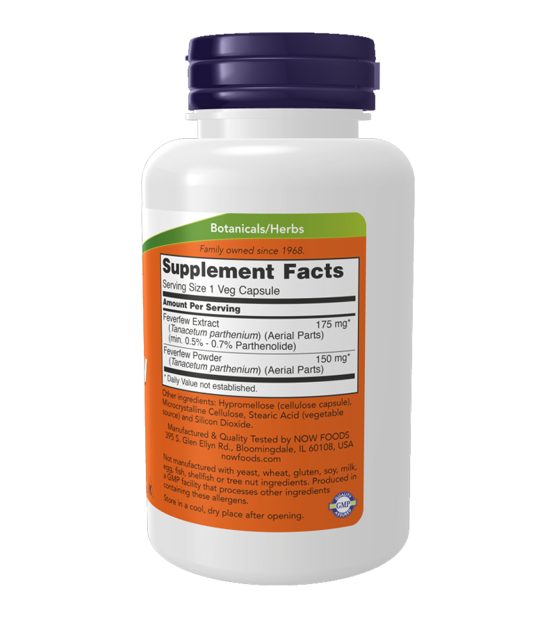 Feverfew - 100 Veg Capsules