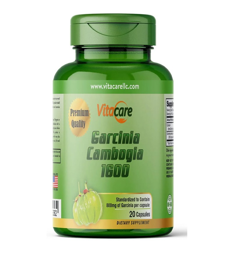 Garcinia Cambogia 1600 - 20 Capsules