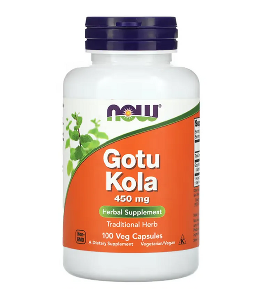 Gotu Kola 450 mg - 100 Veg Capsules