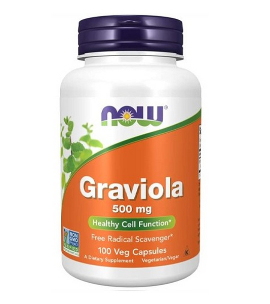 Graviola 500 mg - 100 Veg Capsules