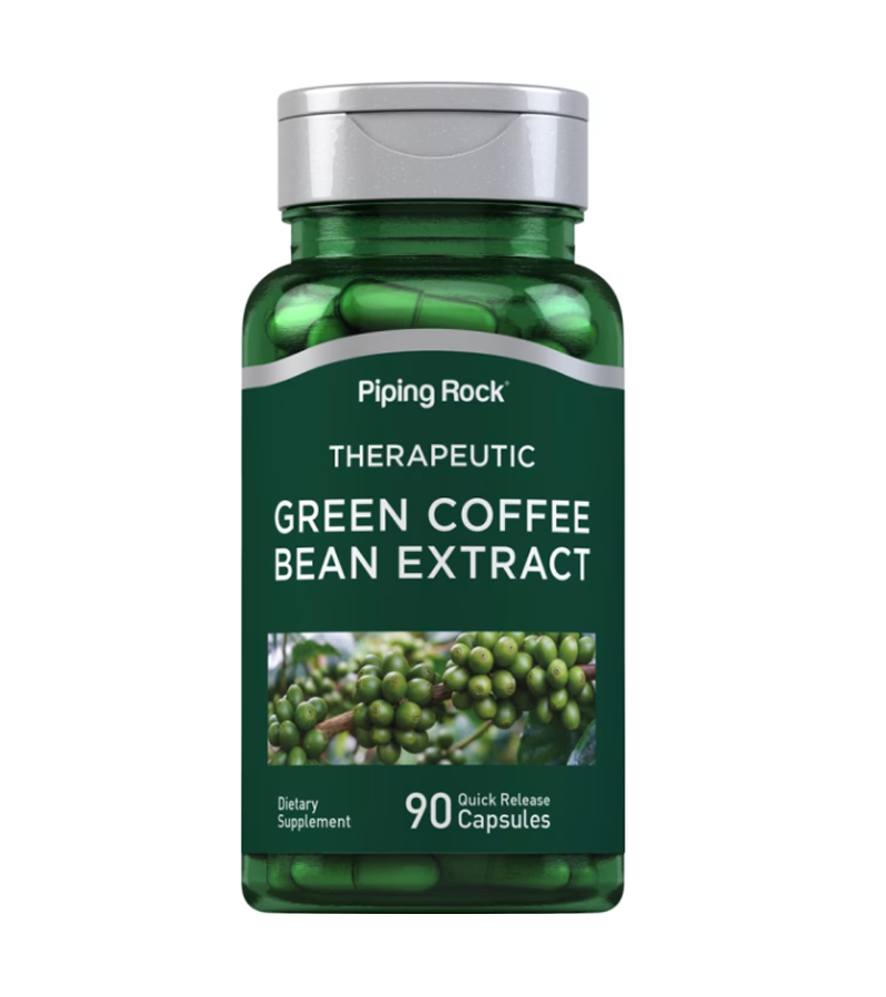 Green Coffee Bean Extract, 400 mg - 90 Quick Release Capsules
