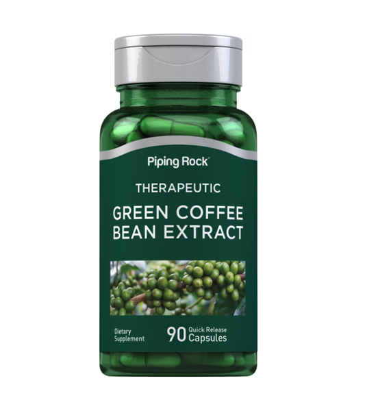 Green Coffee Bean Extract, 400 mg - 90 Quick Release Capsules