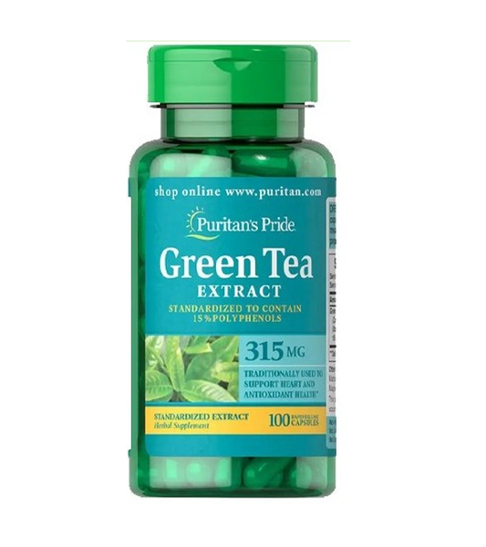 Green Tea - Standardized Extract 315 mg - 100 Capsules