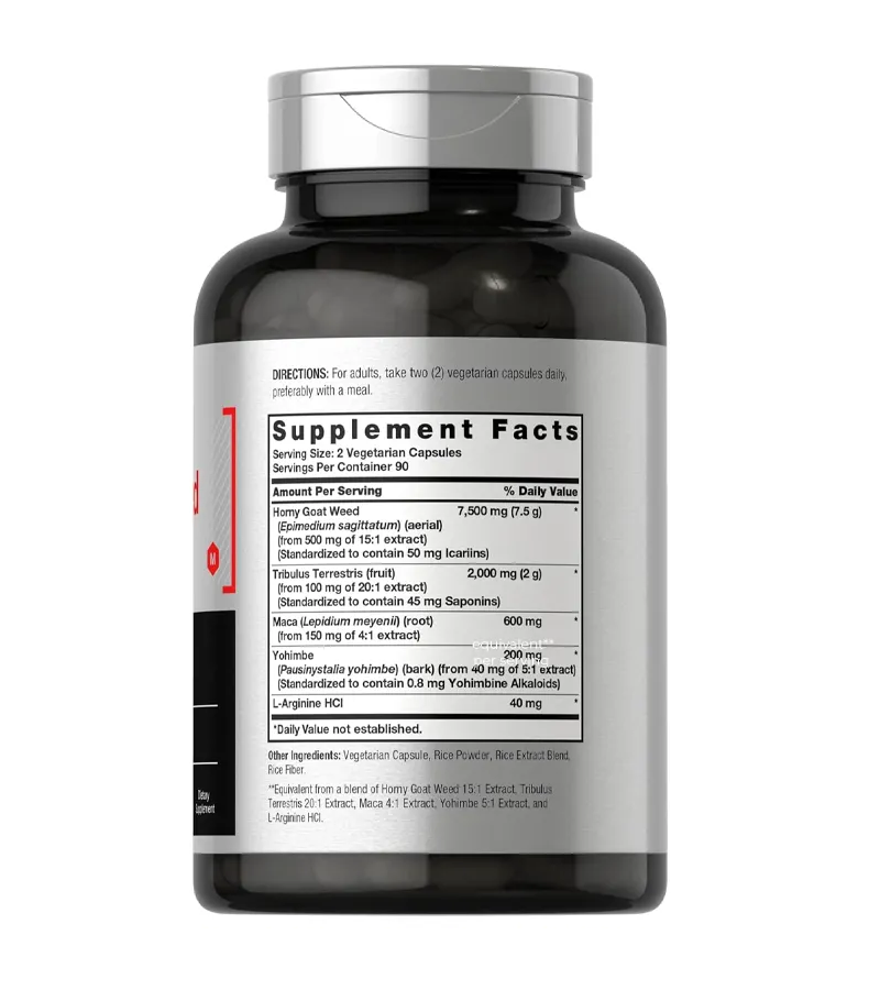 Horny Goat Weed Complex 10,340 mg - 180 Capsules