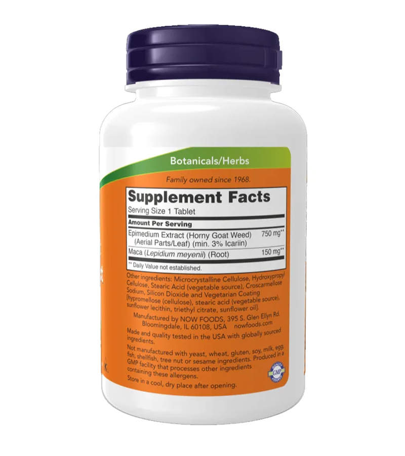 Horny Goat Weed Extract 750mg - 90 Tablets