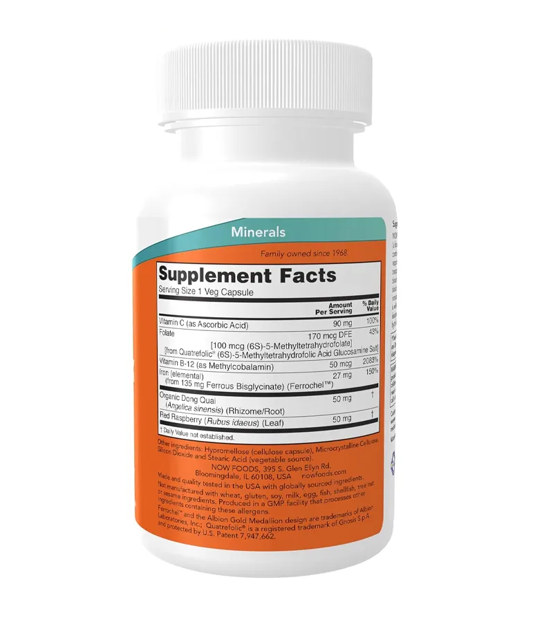 Iron Complex Caps - 100 Veg Capsules