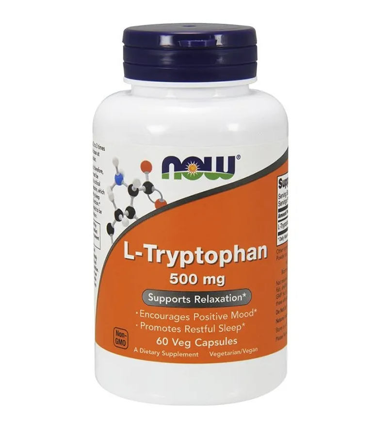 L-Tryptophan 500 mg - 60 Veg Capsules