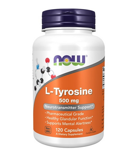L-Tyrosine 500 mg - 120 Capsules