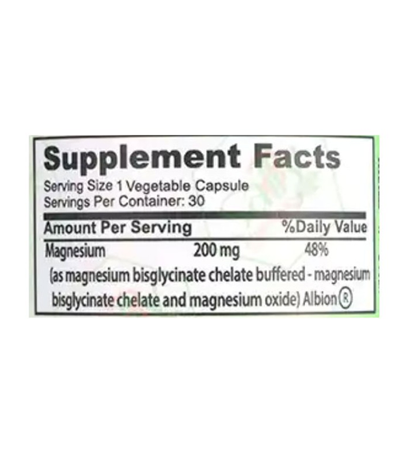 MagneCalm 200 mg - 30 Capsules