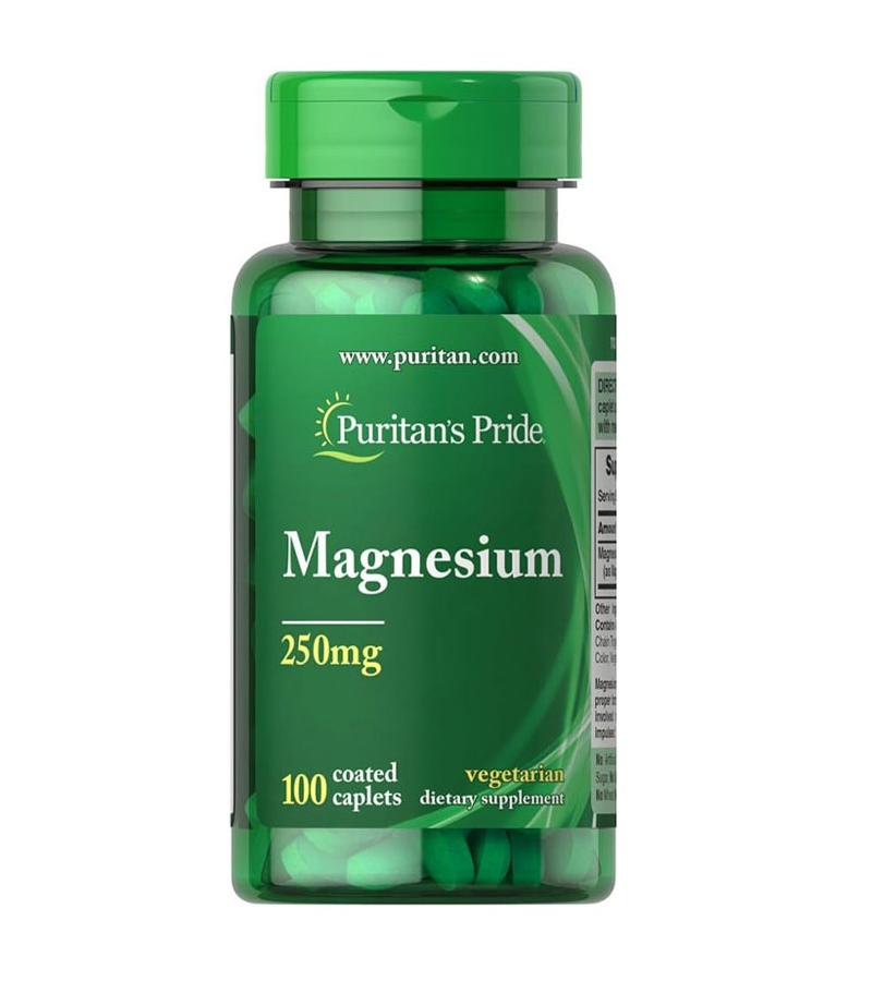 Magnesium 250mg - 100 Caplets