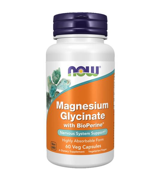 Magnesium Glycinate with BioPerine® - 60 Veg Capsules