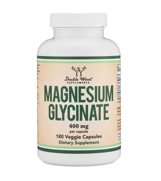 Magnesium Glycinate 400 mg - 180 veg caps
