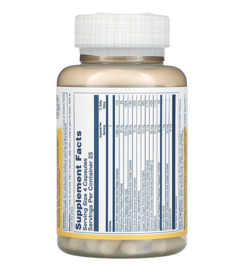 Mega Multi Mineral (Iron free) - 100 Capsules