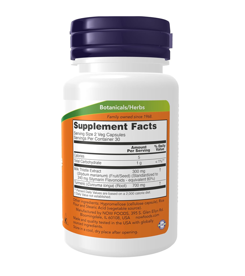 Milk Thistle Extract 150 mg - 60 Veg Capsules