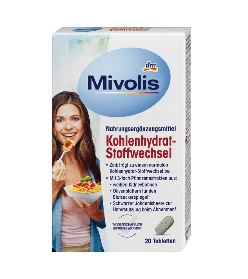 Mivolis Carbohydrate Metabolism - 20 Tablets