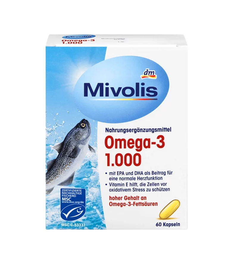 Mivolis Omega-3 1000 mg - 60 capsules