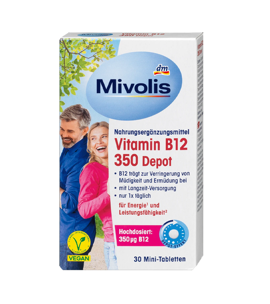 Mivolis Vitamin B12 350 Depot - 30 mini tablets