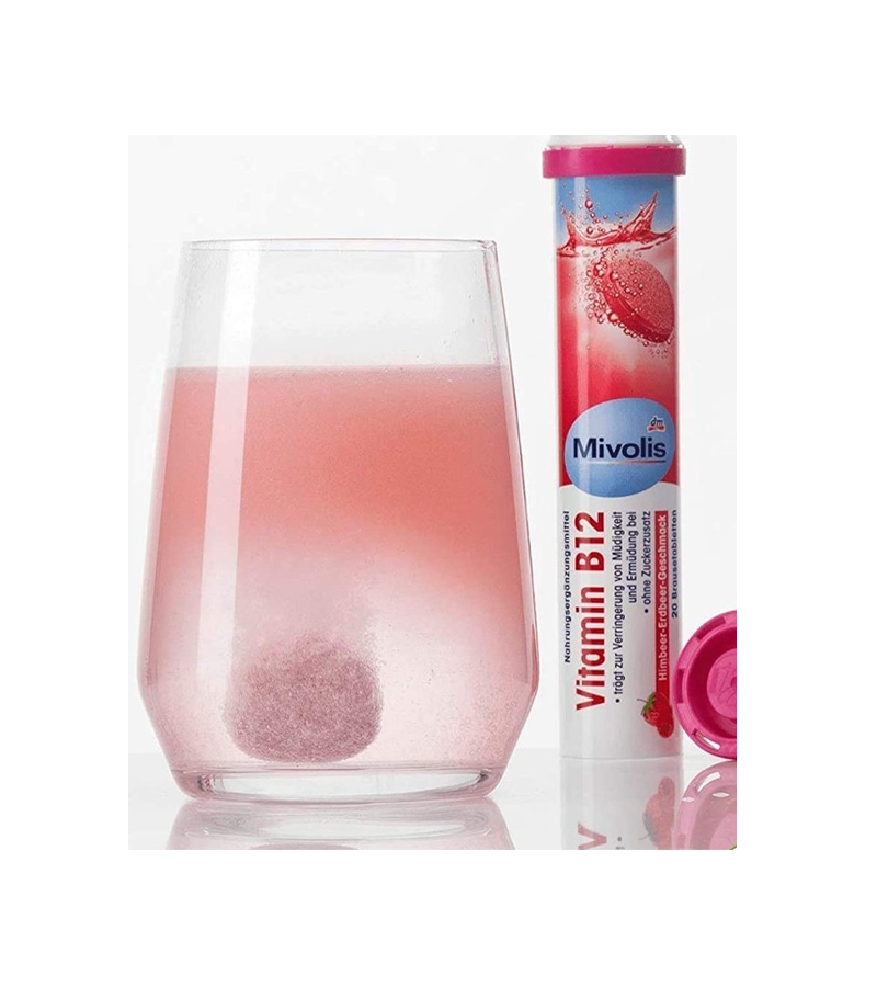 Mivolis Vitamin B12 effervescent tablets - 20 pcs